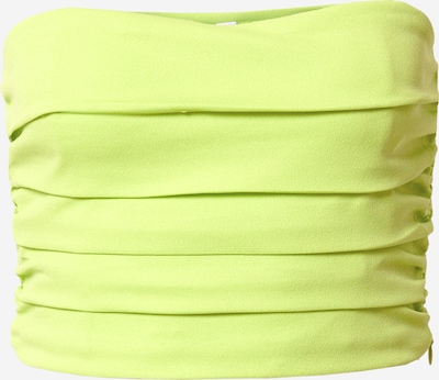 NEON & NYLON Haut 'MELODY' en vert clair, Vue avec produit