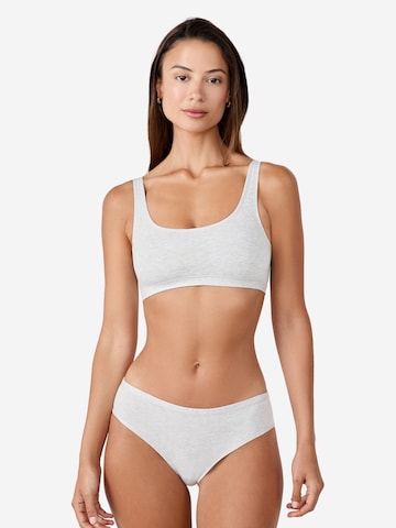 Bustino Reggiseno 'Coton 360' di ETAM in grigio