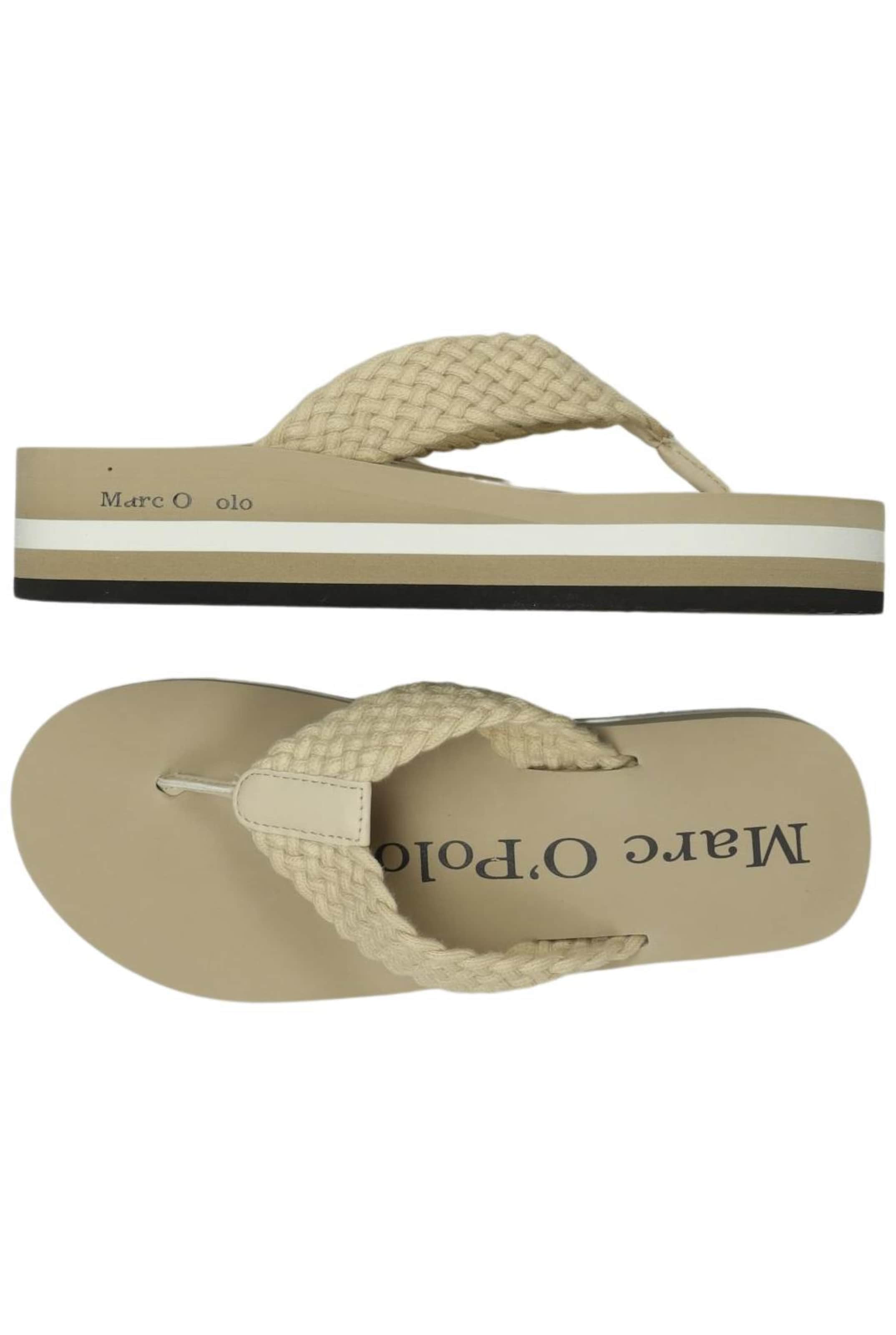 Marc O'Polo Sandalen 39 in Beige: Vorderseite