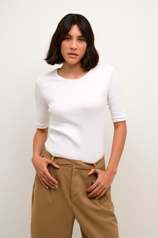 Kaffe Shirt 'Carna' in White: front