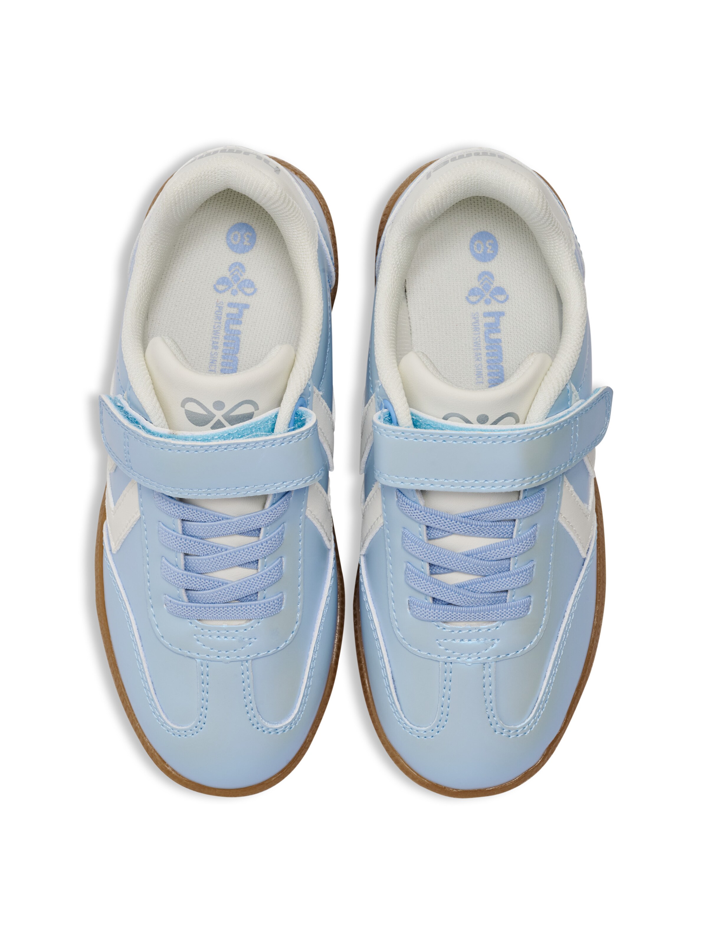 Hummel Sneakers in Blauw