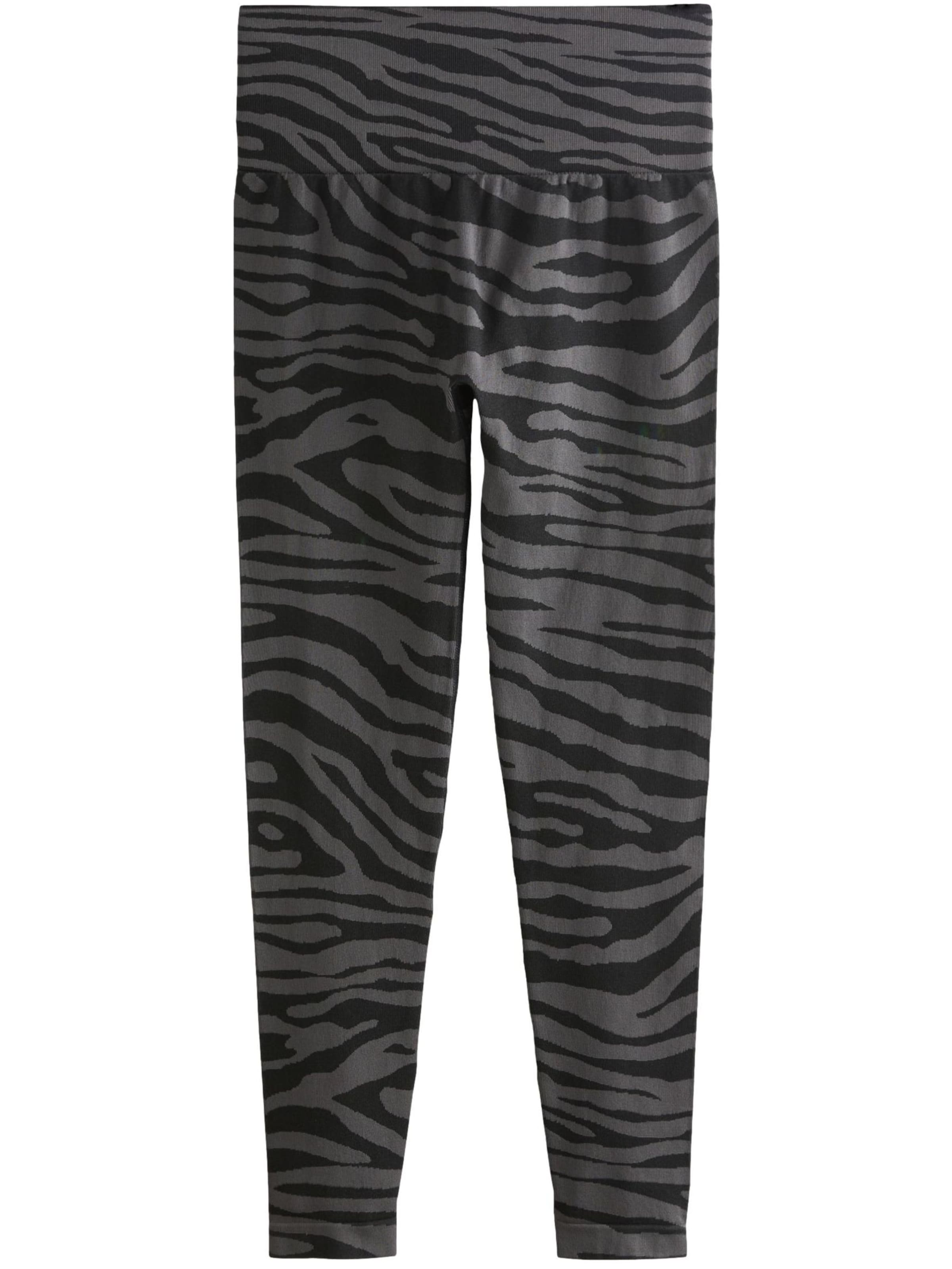 Next Skinny Leggings 'Seamless ' in Black: front