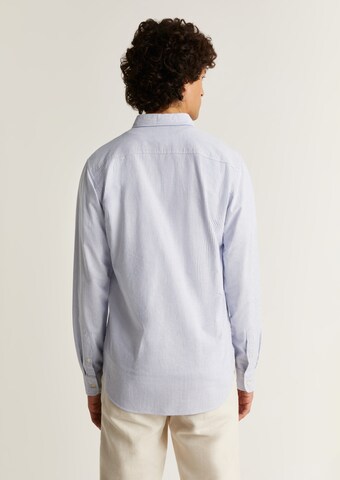 Scalpers Regular Fit Skjorte i blå