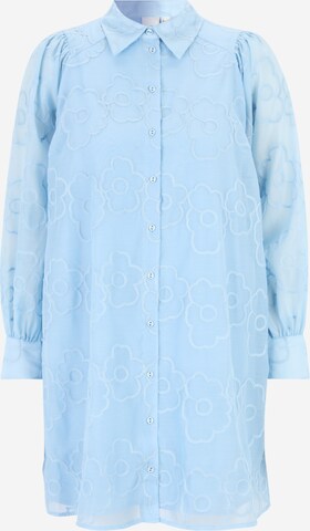 Robe-chemise 'FLORINA' Y.A.S Petite en bleu : devant