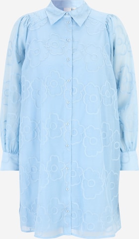 Y.A.S Petite Shirt Dress 'FLORINA' in Blue: front