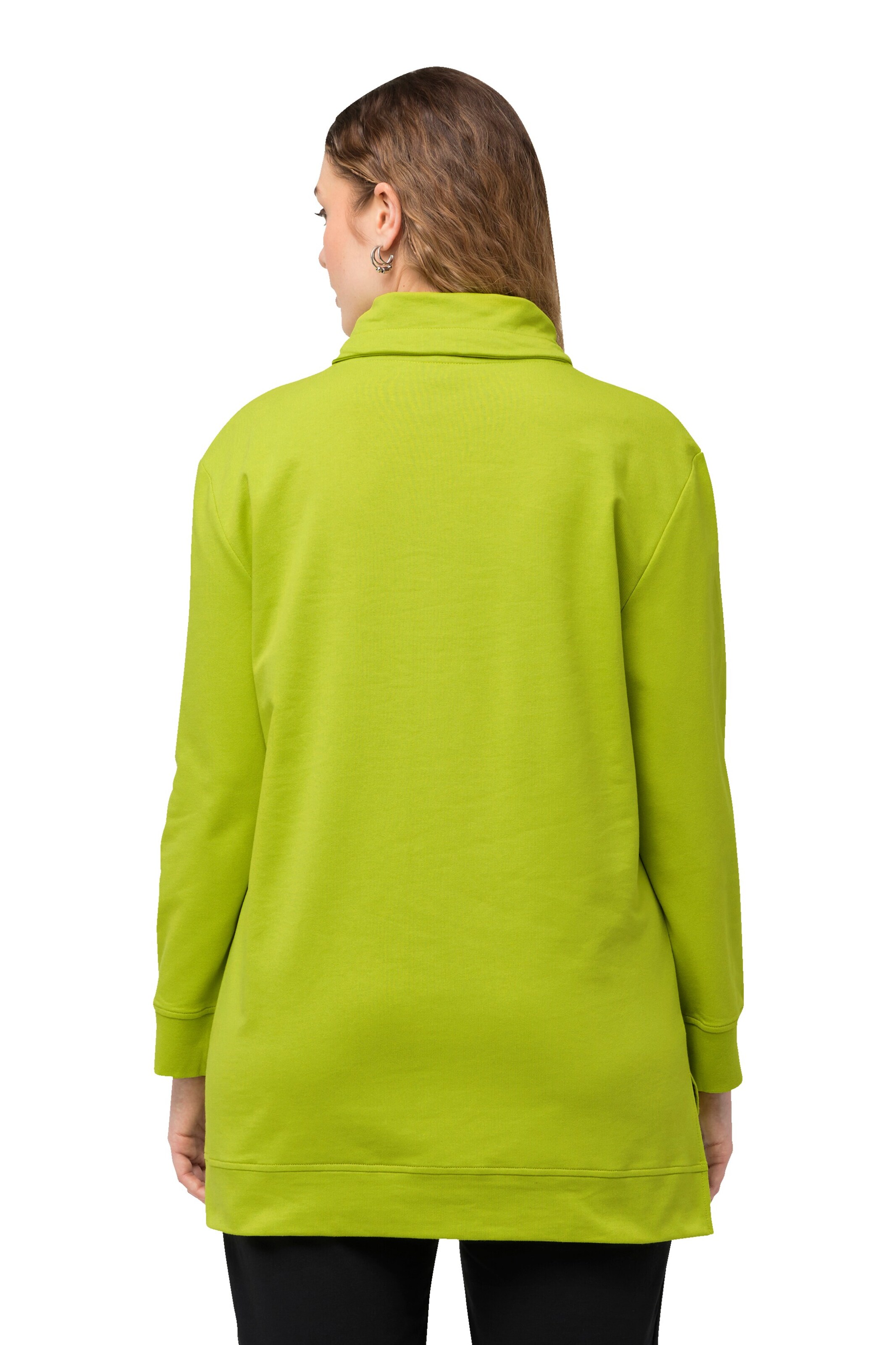 Ulla Popken Sweatshirt in Groen