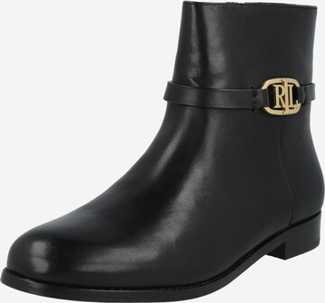 Bottines 'BRIELA' Lauren Ralph Lauren en noir : devant