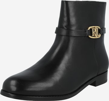 Lauren Ralph Lauren Ankle Boots 'BRIELA' in Black: front