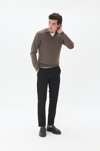 Matinique Slimfit Hose 'Pristu' in Schwarz