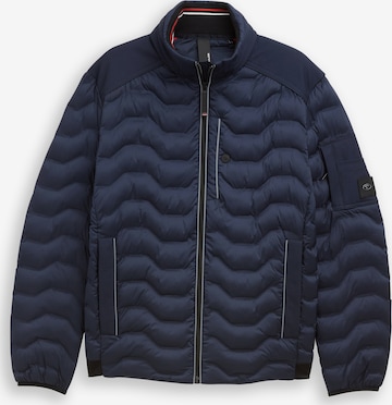 Veste mi-saison TOM TAILOR en bleu : devant