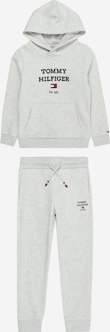 TOMMY HILFIGER Sweat suit in Grey: front