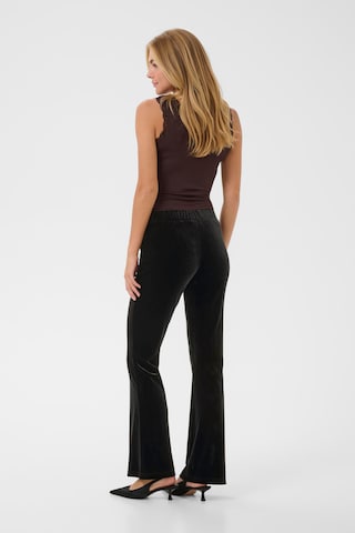 Kaffe Flared Leggings 'KAkelly' in Black