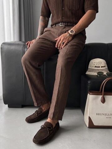 Kleidermafia Loose fit Pants in Brown