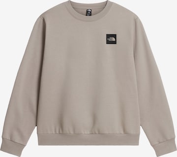 Felpa 'Box Half Dome' di THE NORTH FACE in grigio: frontale