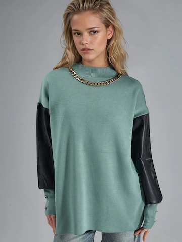 My fashion Sweater 'Pullover' in Green: front
