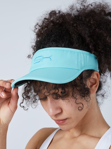 Cappello da baseball sportivo 'Sun Visor' di SPORTKIND in verde: frontale