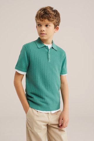 WE Fashion Pulóver - zöld: elől