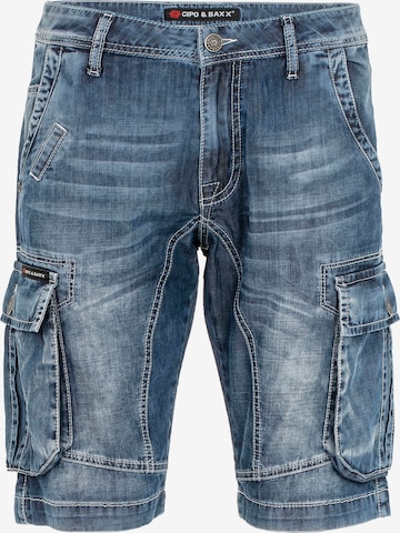 CIPO & BAXX Regular Jeans 'ELOY' in Blauw: voorkant