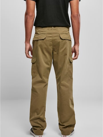 Regular Pantalon cargo Urban Classics en vert