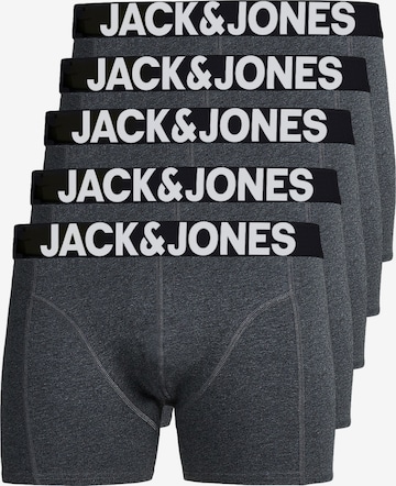 JACK & JONES Boxer shorts 'JJSolid' in Grey: front