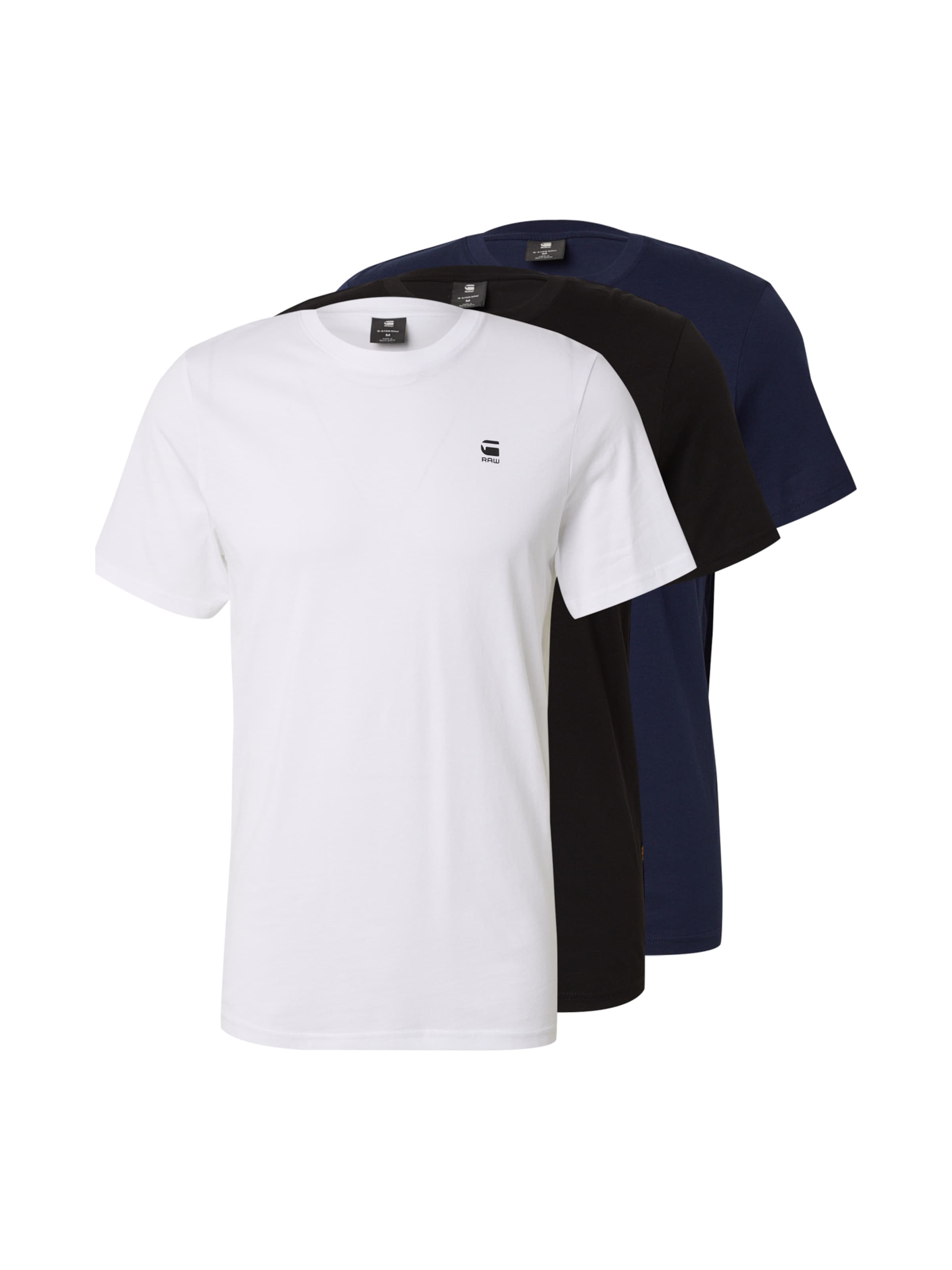 G-STAR Тениска 'Graw' в бяло: отпред