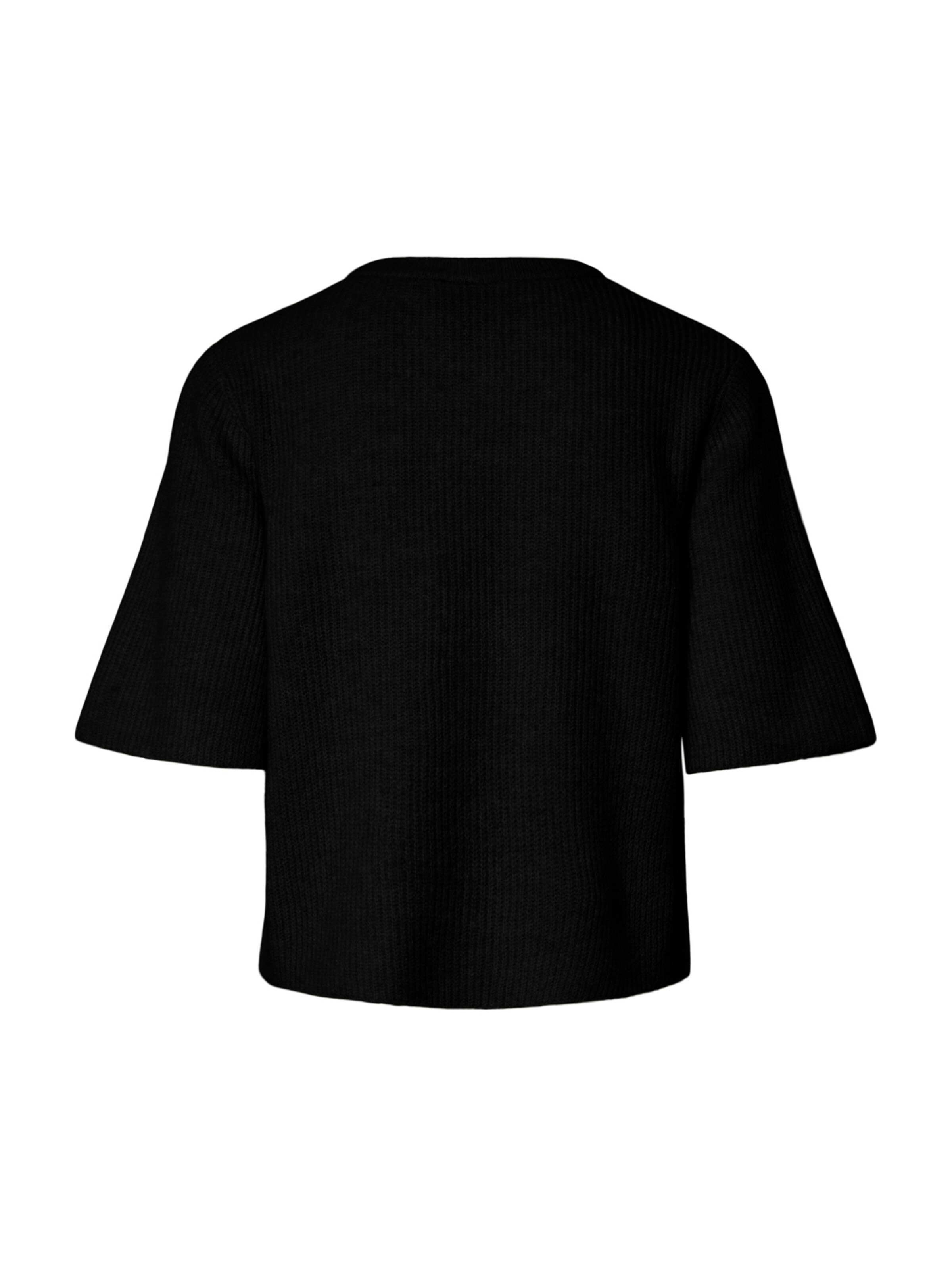 PIECES Knit Cardigan 'PCSilly' in Black