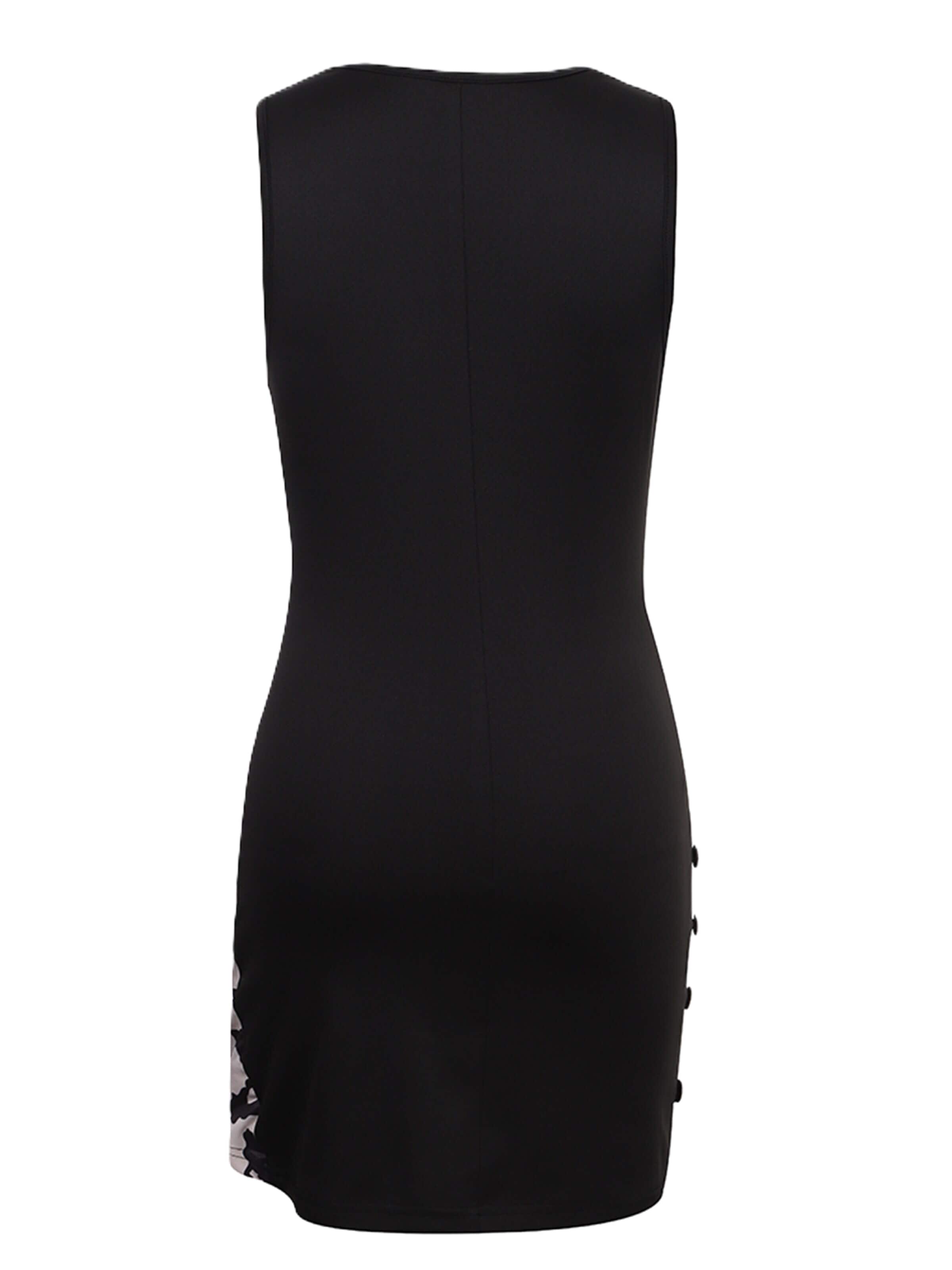 LapaPlus - Vestido de verano 'Women Dress' en negro: frente