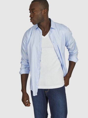 HECHTER PARIS Shirt in Wit: voorkant