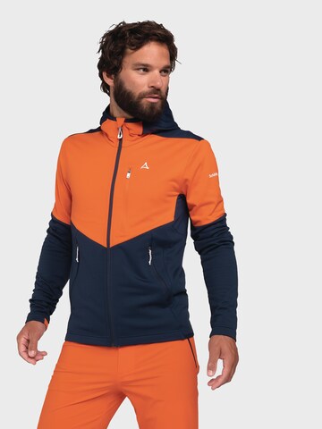 Schöffel Funktionele fleece-jas 'Hydalen' in Blauw: voorkant