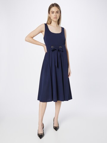 Robe 'NELLINA' Lauren Ralph Lauren en bleu : devant