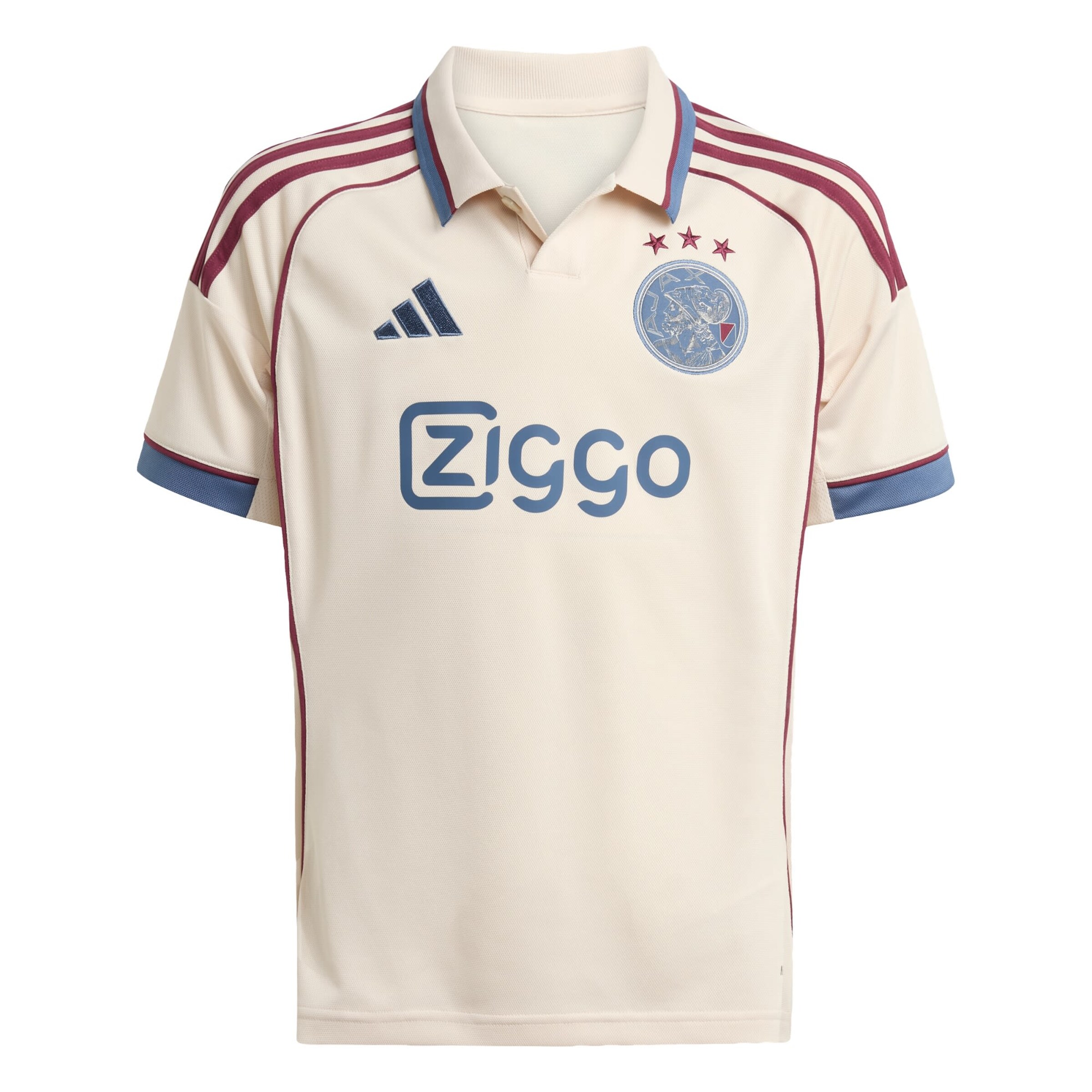 ADIDAS PERFORMANCE Trikot 'Ajax 25/26' in Beige: Vorderseite