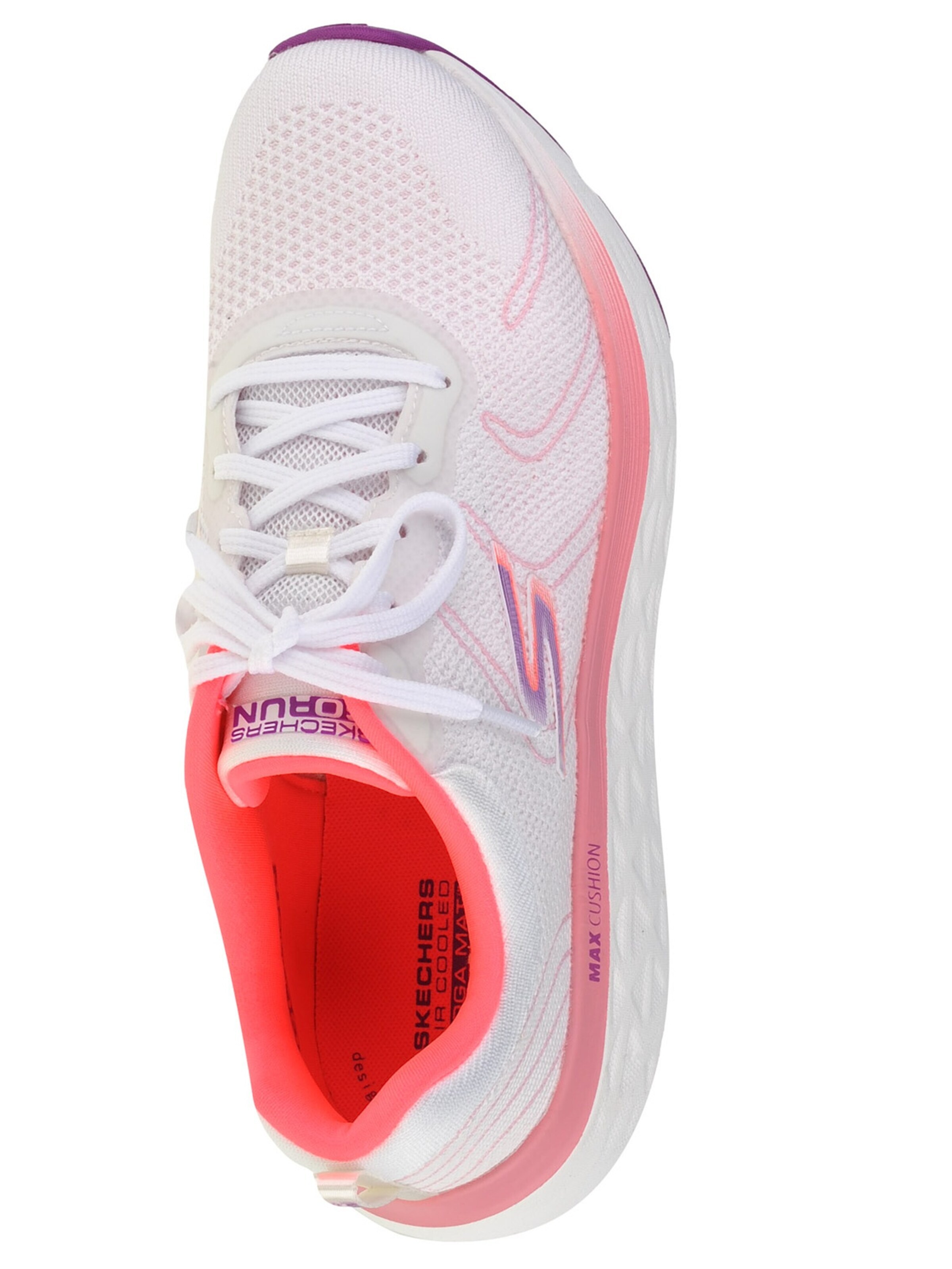 SKECHERS Loopschoen 'Max Cushioning Delta' in Wit