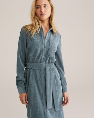 WE Fashion Blousejurk in Blauw
