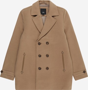 River Island Coat in Beige: front