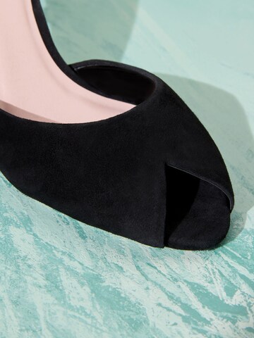 Next - Zapatos abiertos 'Tabitha Simmons x Next' en negro
