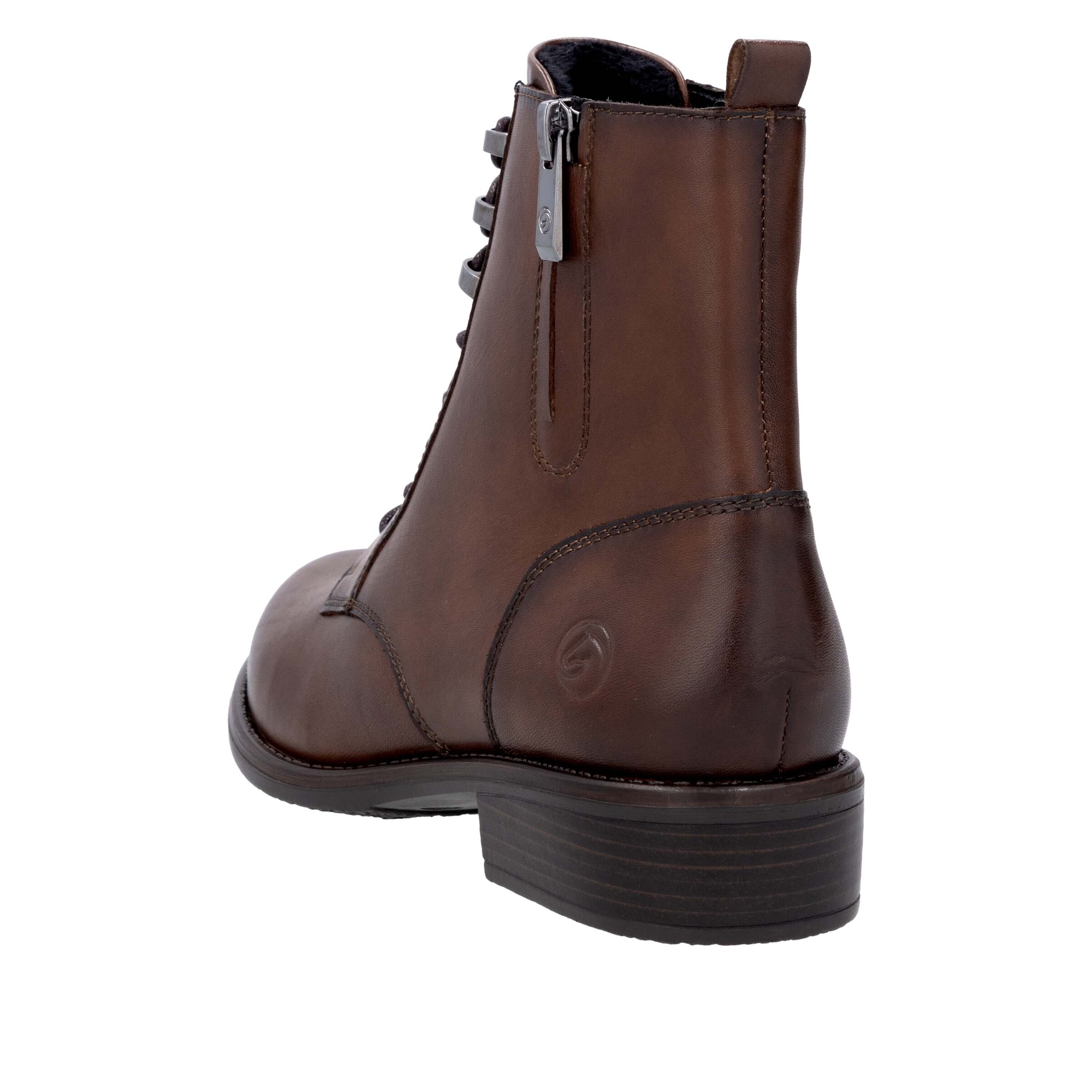 REMONTE - Botim com fivela em castanho