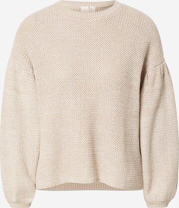 Thought Sweater in White: front