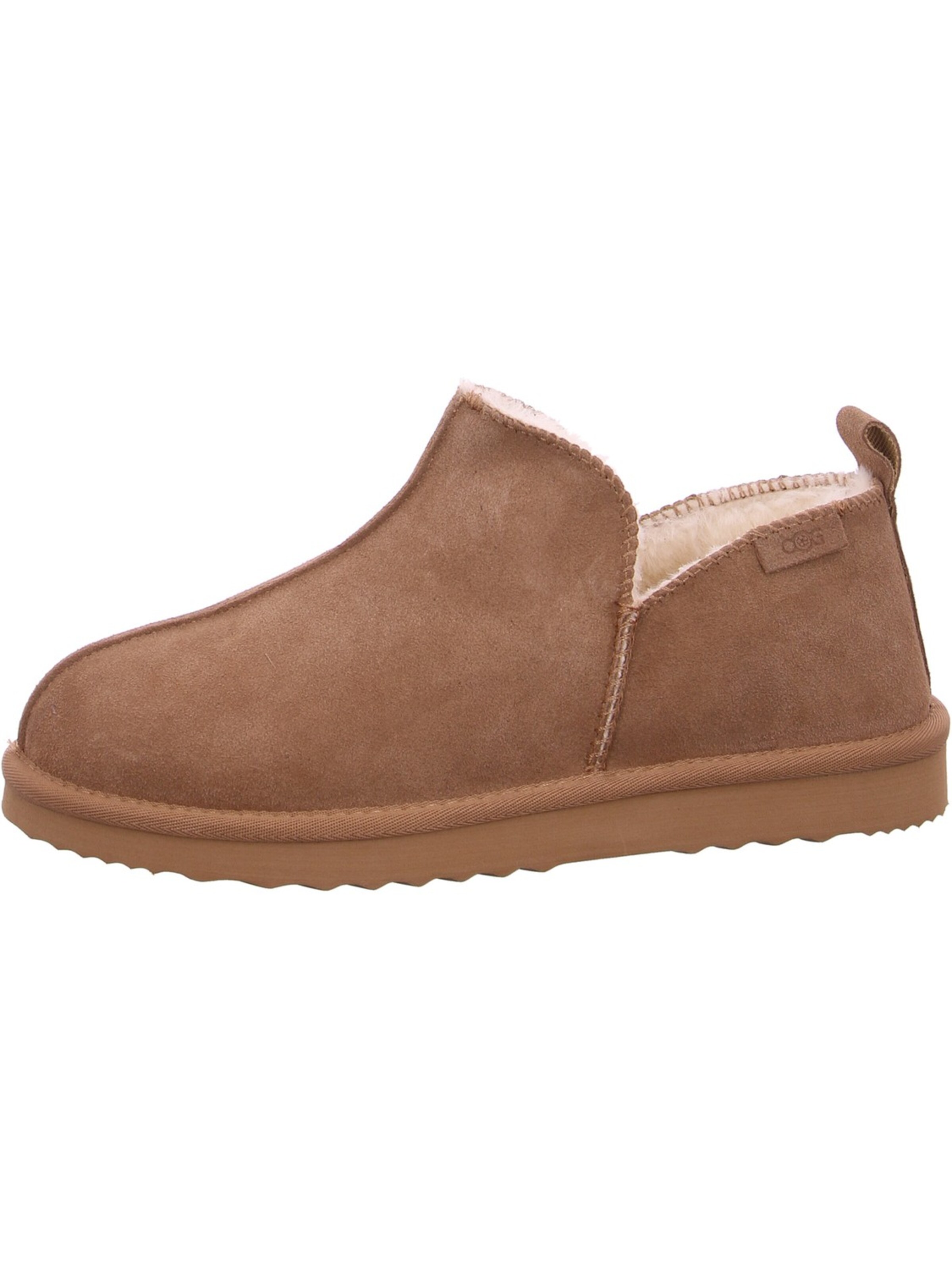 OOG Slipper‌‌‌‌ in Braun: Vorderseite