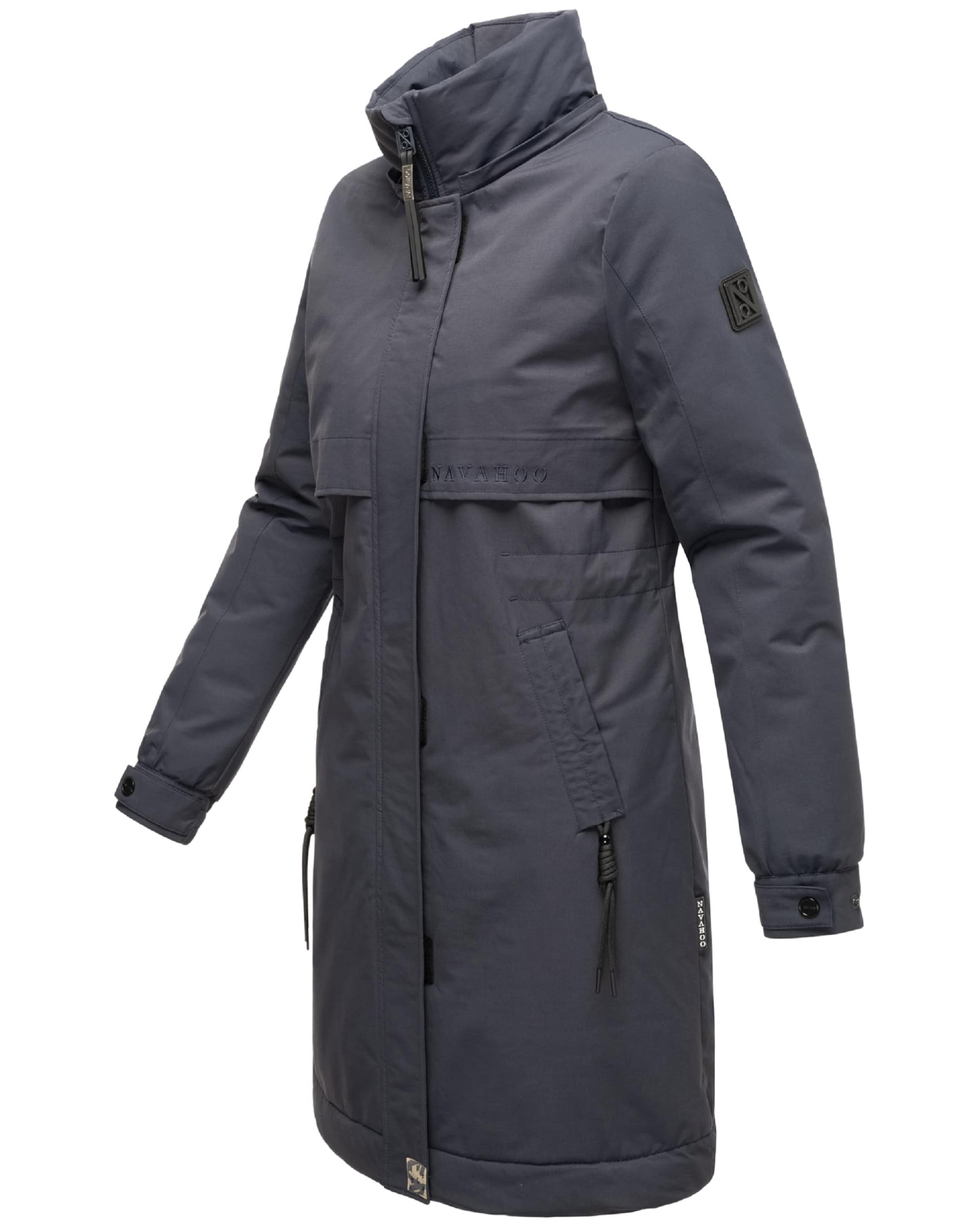 Manteau mi-saison 'Kaltwetterretter' NAVAHOO en bleu