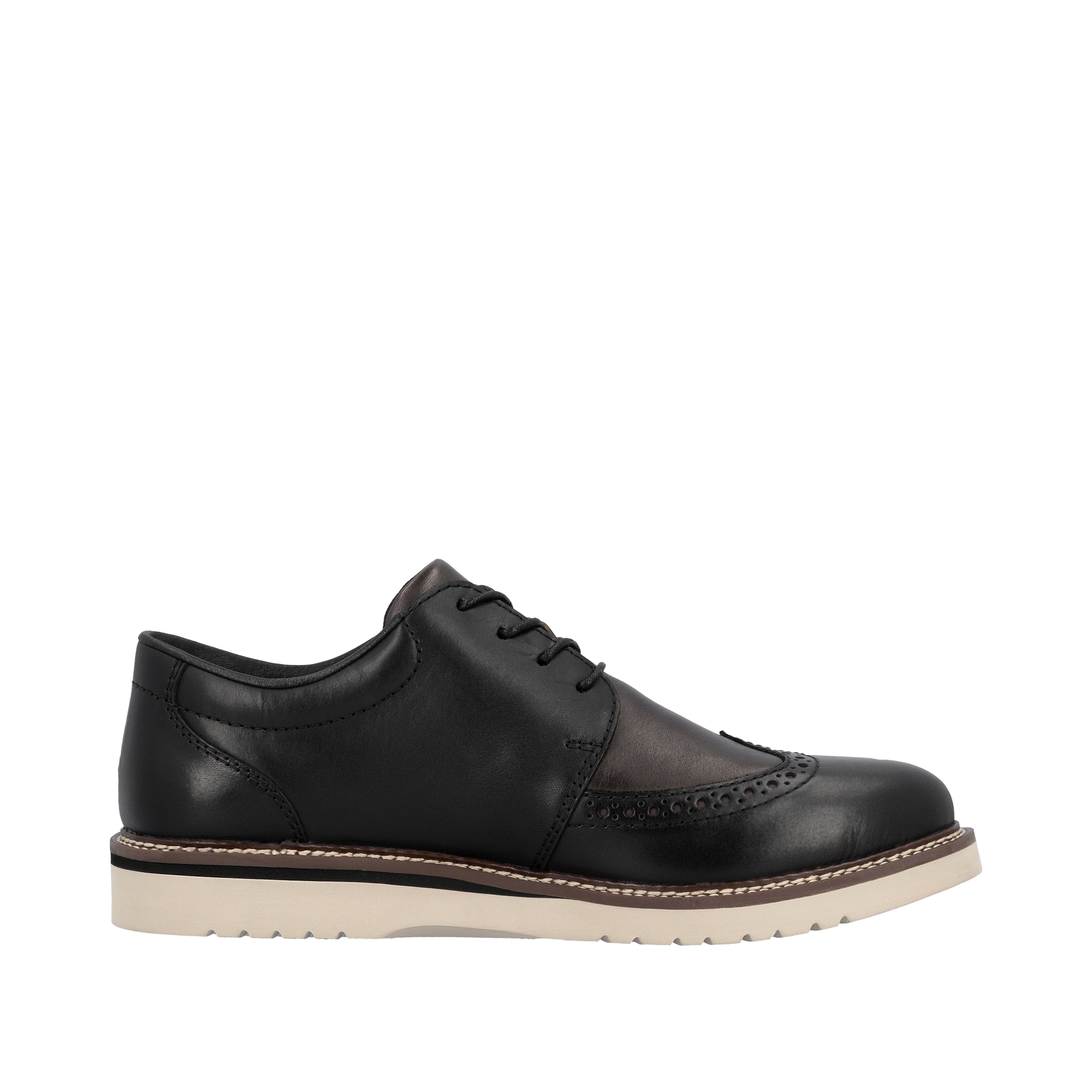 Rieker Schnürschuh in Schwarz