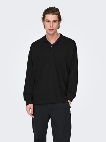 Only & Sons Shirt in Black: front