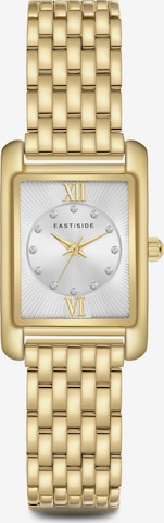 Montre à affichage analogique Eastside en or : devant