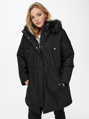 ONLY Carmakoma Winterparka 'Irena' in Zwart