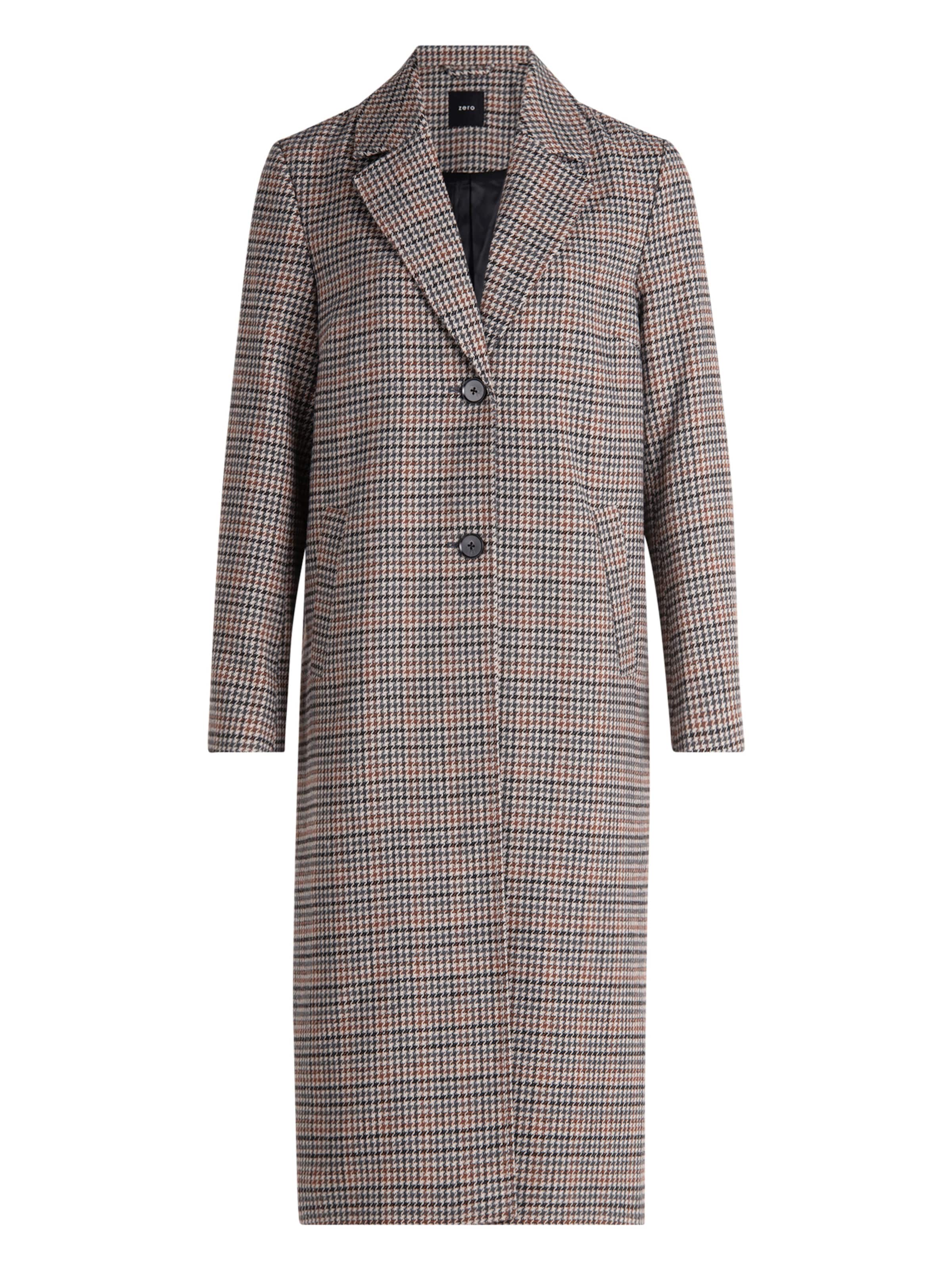 zero Tussenmantel in Beige: voorkant