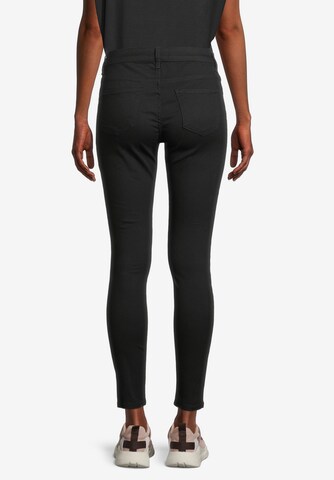 Cartoon Skinny Jeans in Schwarz