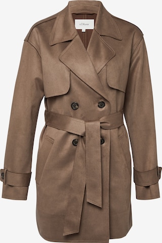 s.Oliver Välikausitakki värissä ruskea: etupuoli