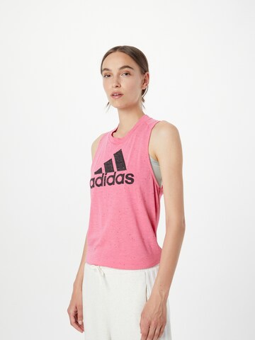 ADIDAS SPORTSWEAR Sports top 'Future Icons Winners 3.0' in Pink: front