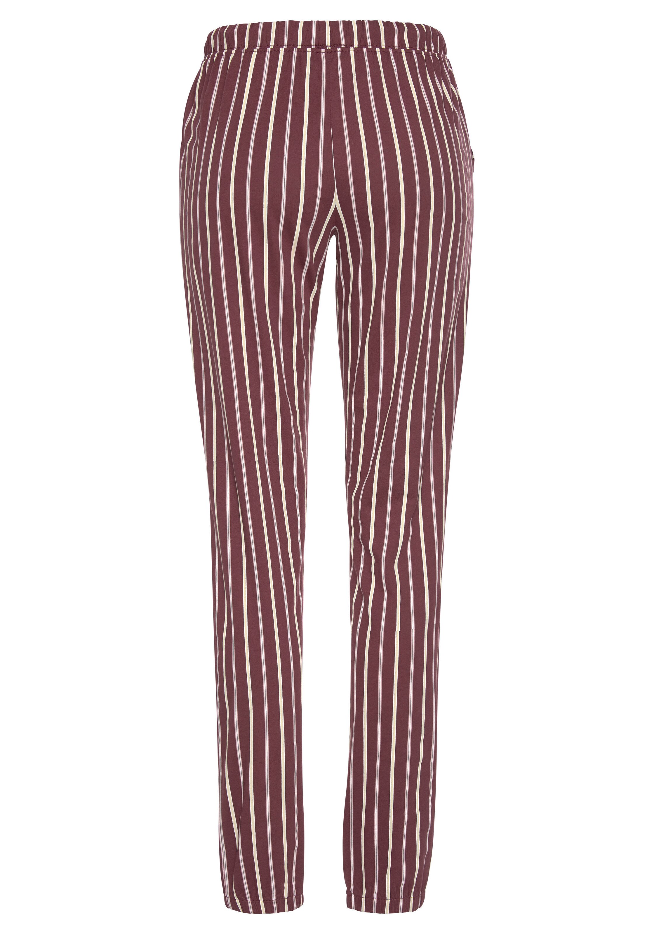 LASCANA Pyjama in Zwart