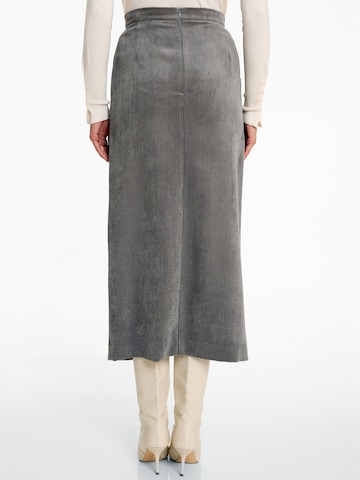 Jupe 'Adisa' Ana Alcazar en gris