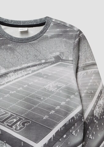 s.Oliver Sweatshirt in Schwarz